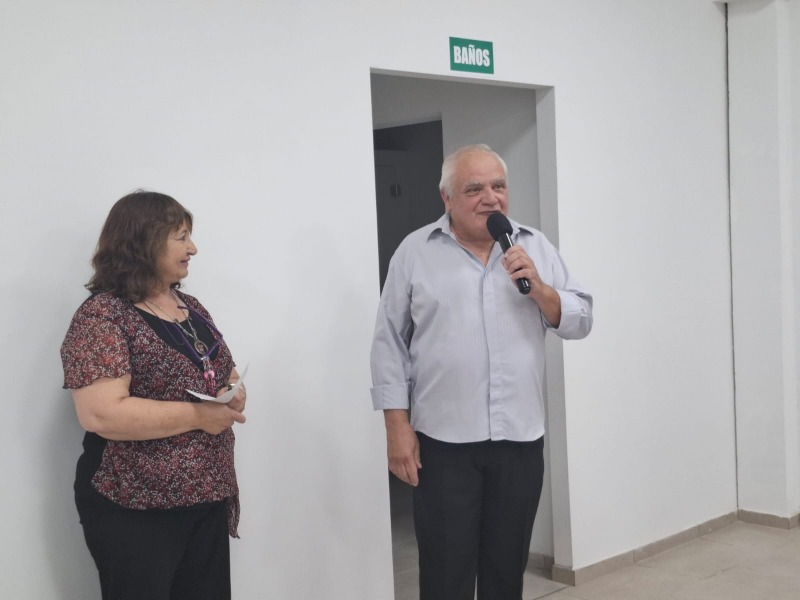 El Club �lvaro Barros inaugur� su nuevo sal�n de fiestas